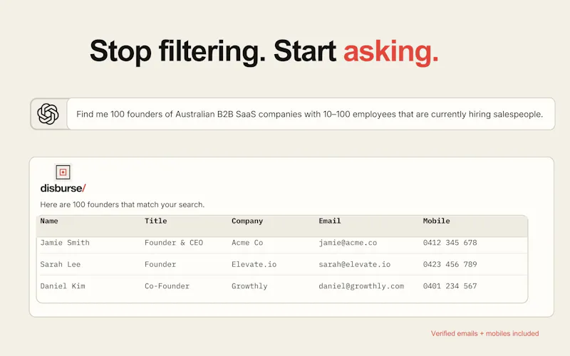 Disburse screenshot 4
