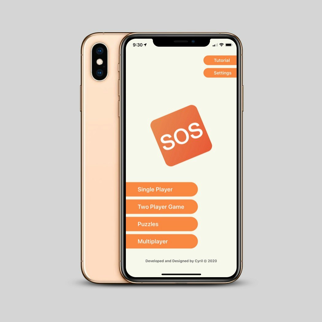 SOS Board Game gallery image