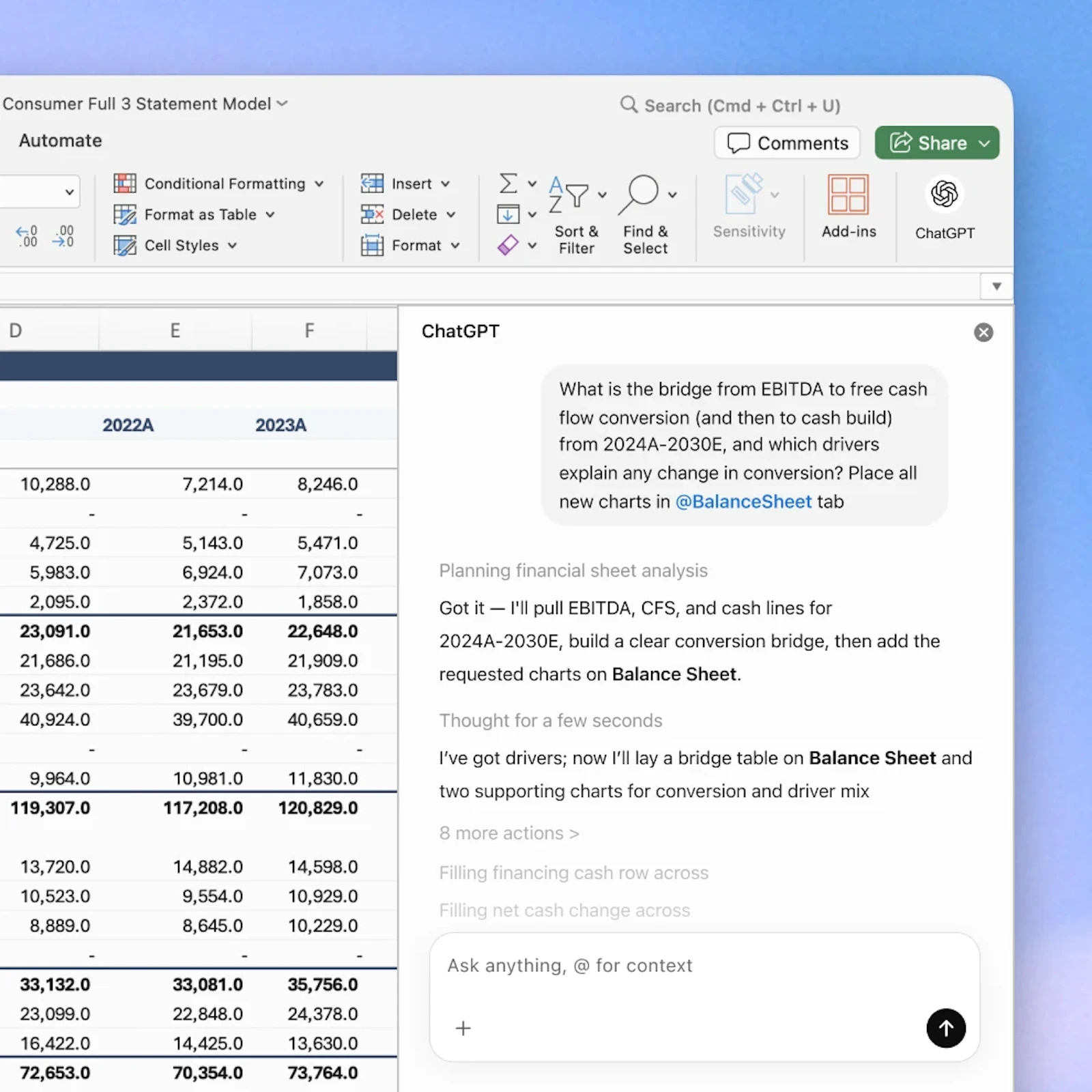 ChatGPT for Google Sheets screenshot 4