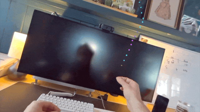 합성 - 공간 신디사이저 - Apple Vision Pro를위한 제스처 구동 공간 합성기 미디어 2