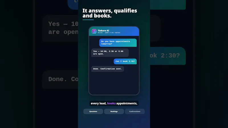 Tinkera screenshot 1 (video preview)