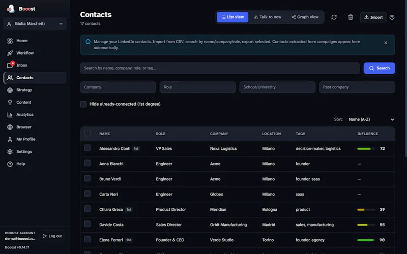 Booost screenshot 4