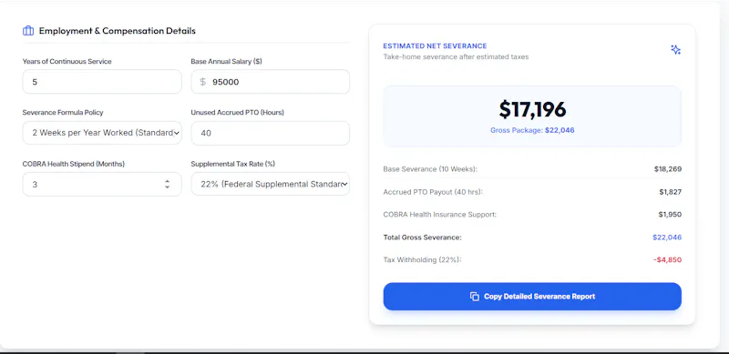 LegalCalculator.online screenshot 3