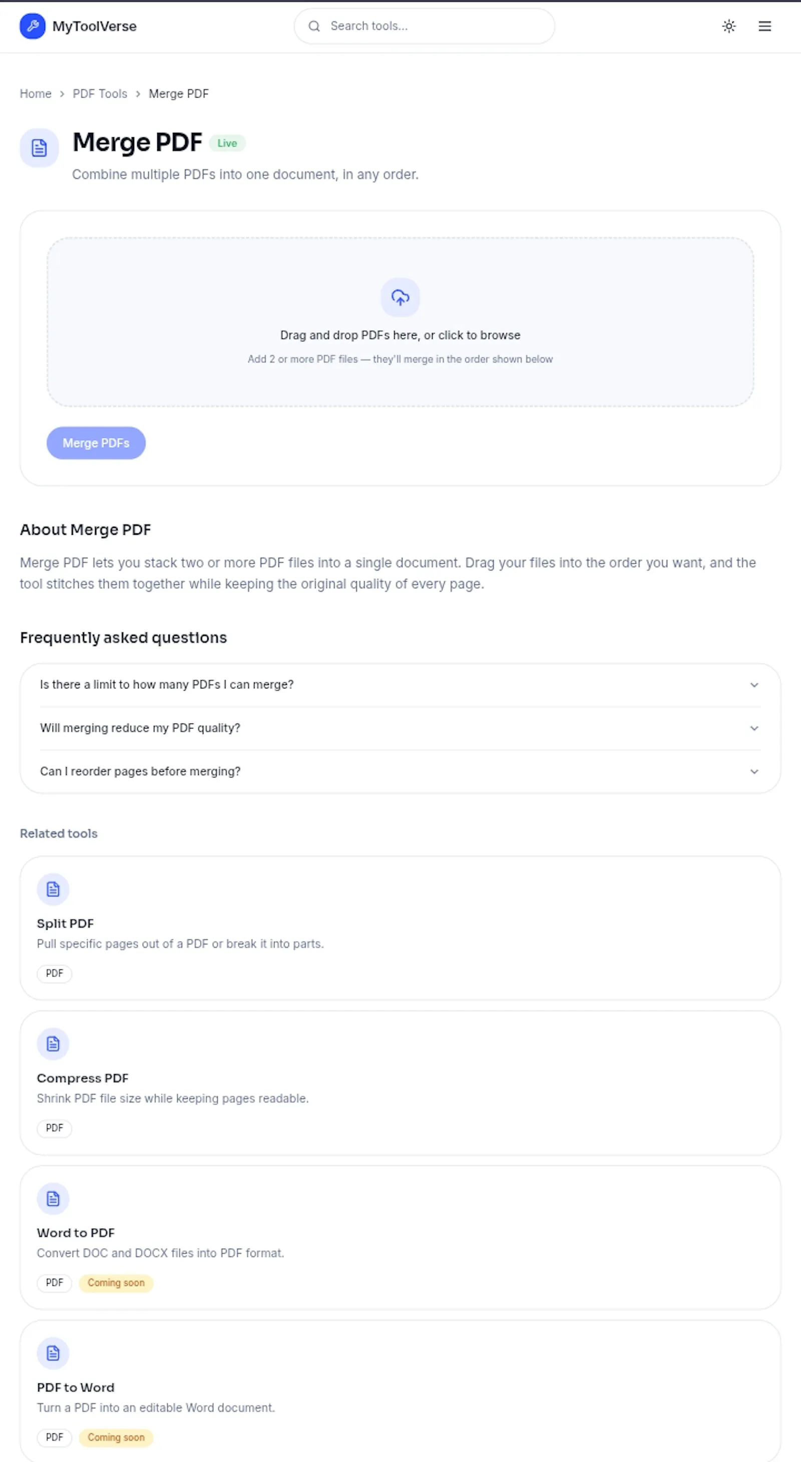 MyToolVerse screenshot 2