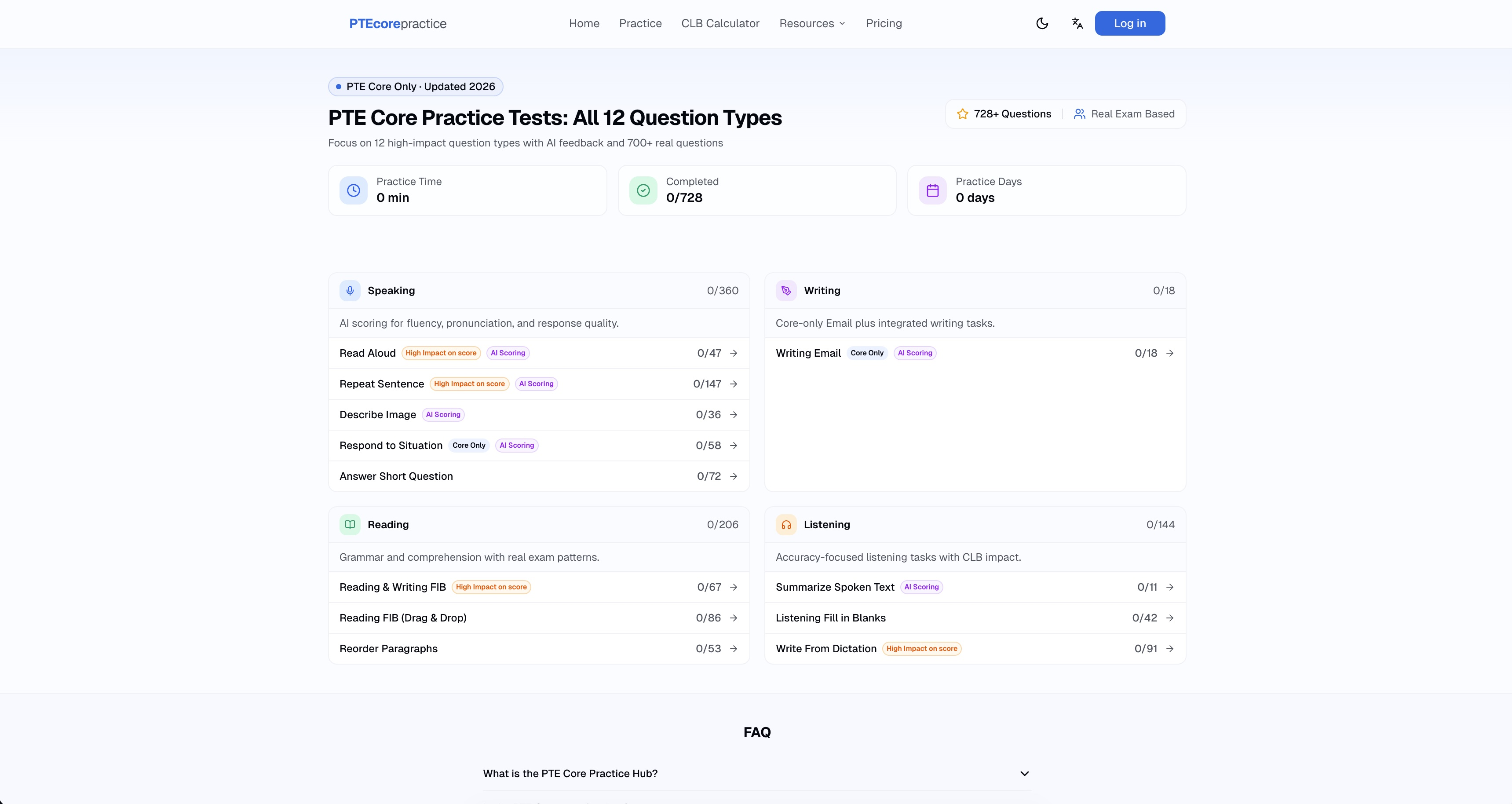 PTEcorepractice gallery image