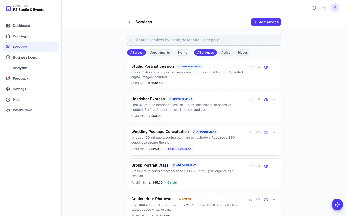 BookPilot screenshot 2