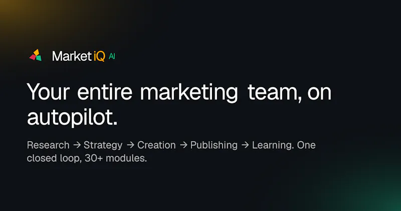 MarketiQ Ai screenshot 1