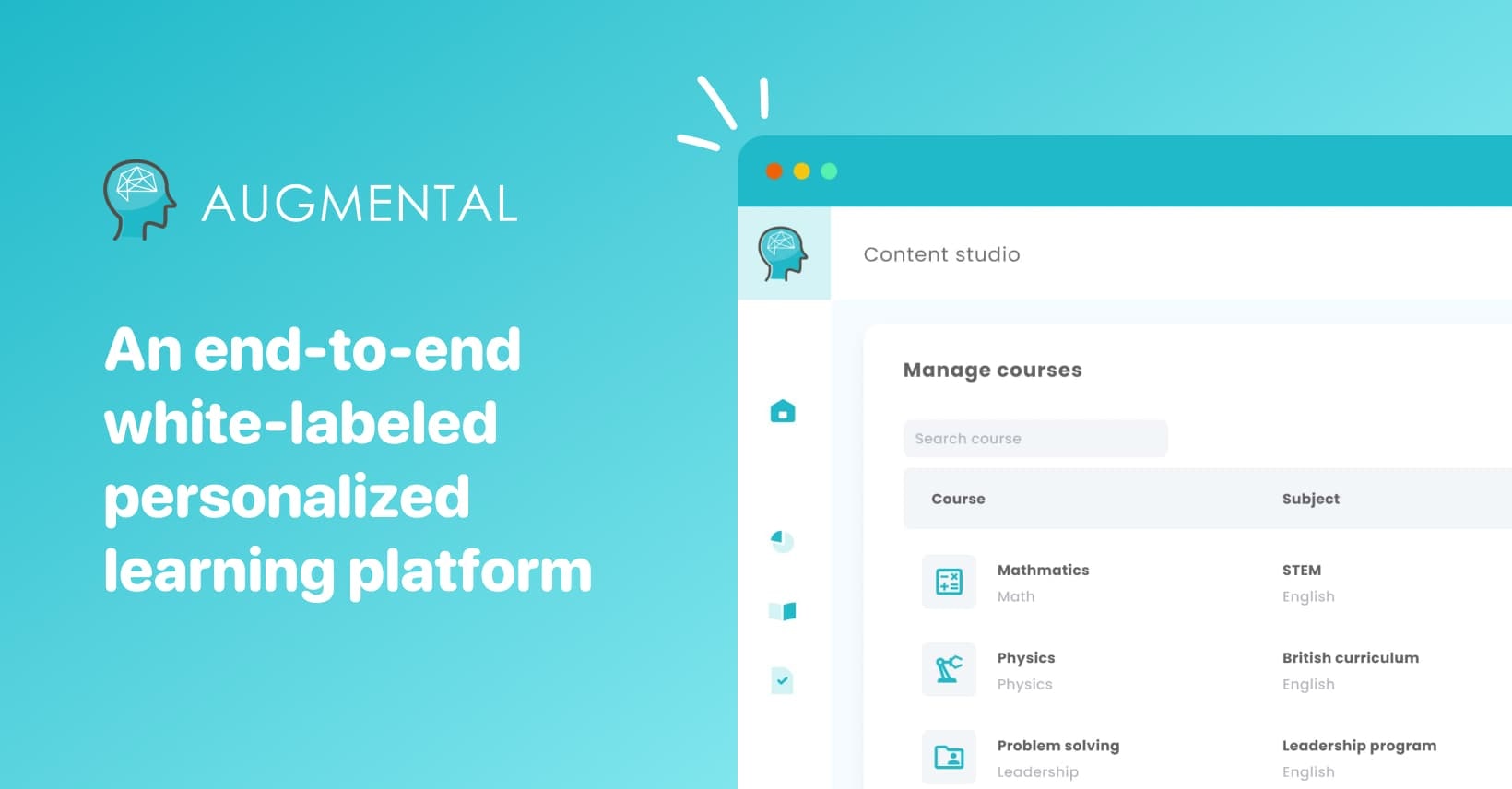 Augmental learning - Education. More Personalized. media 1