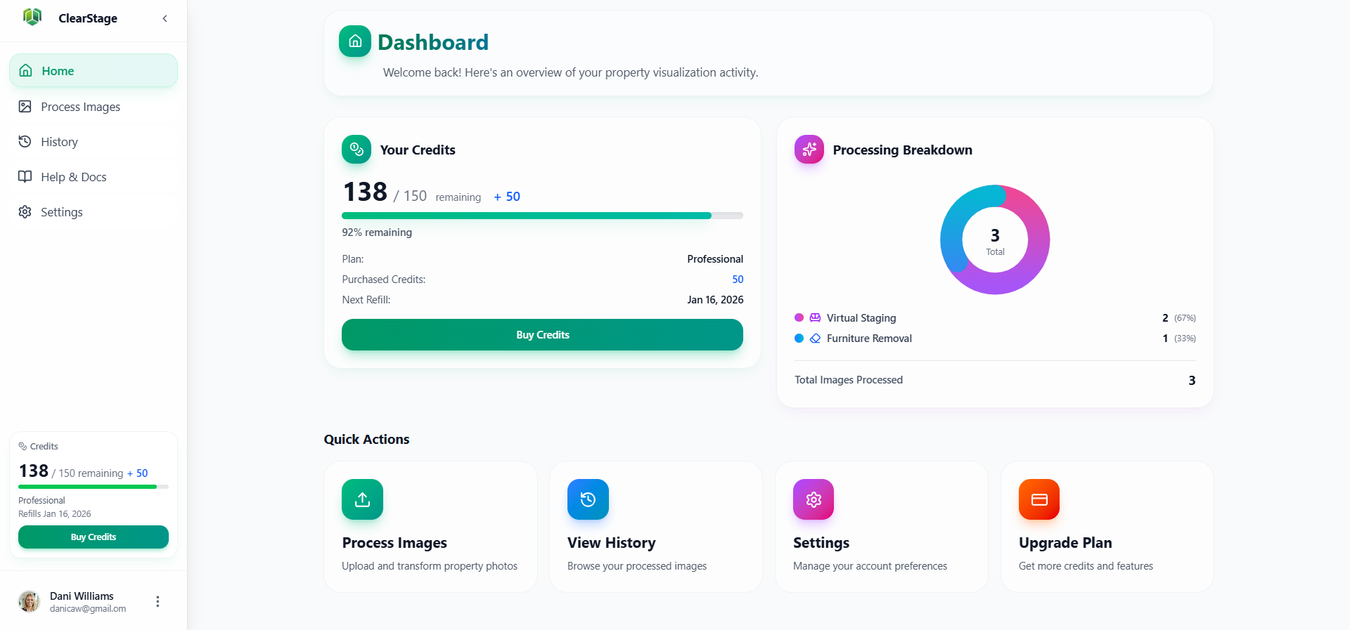 ClearStage - Screenshot 2 showing product features and functionality
