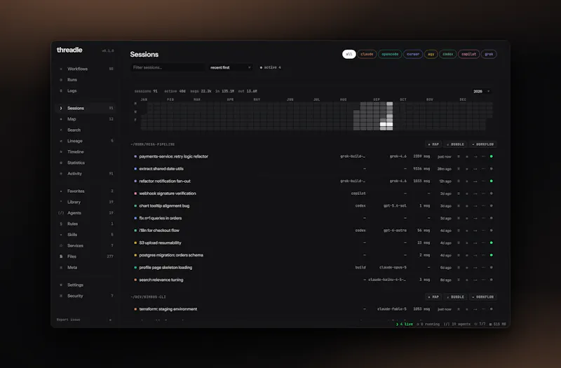 threadle screenshot 4