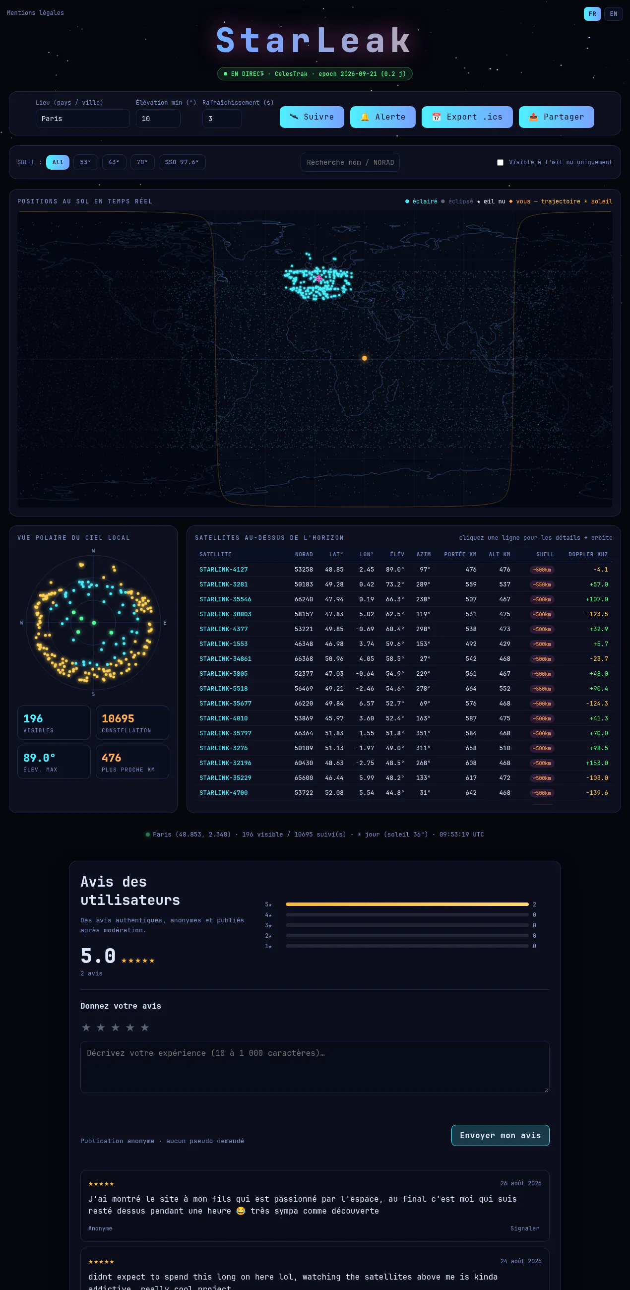 StarLeak gallery image