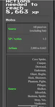 Minecraft experience calculator gallery image