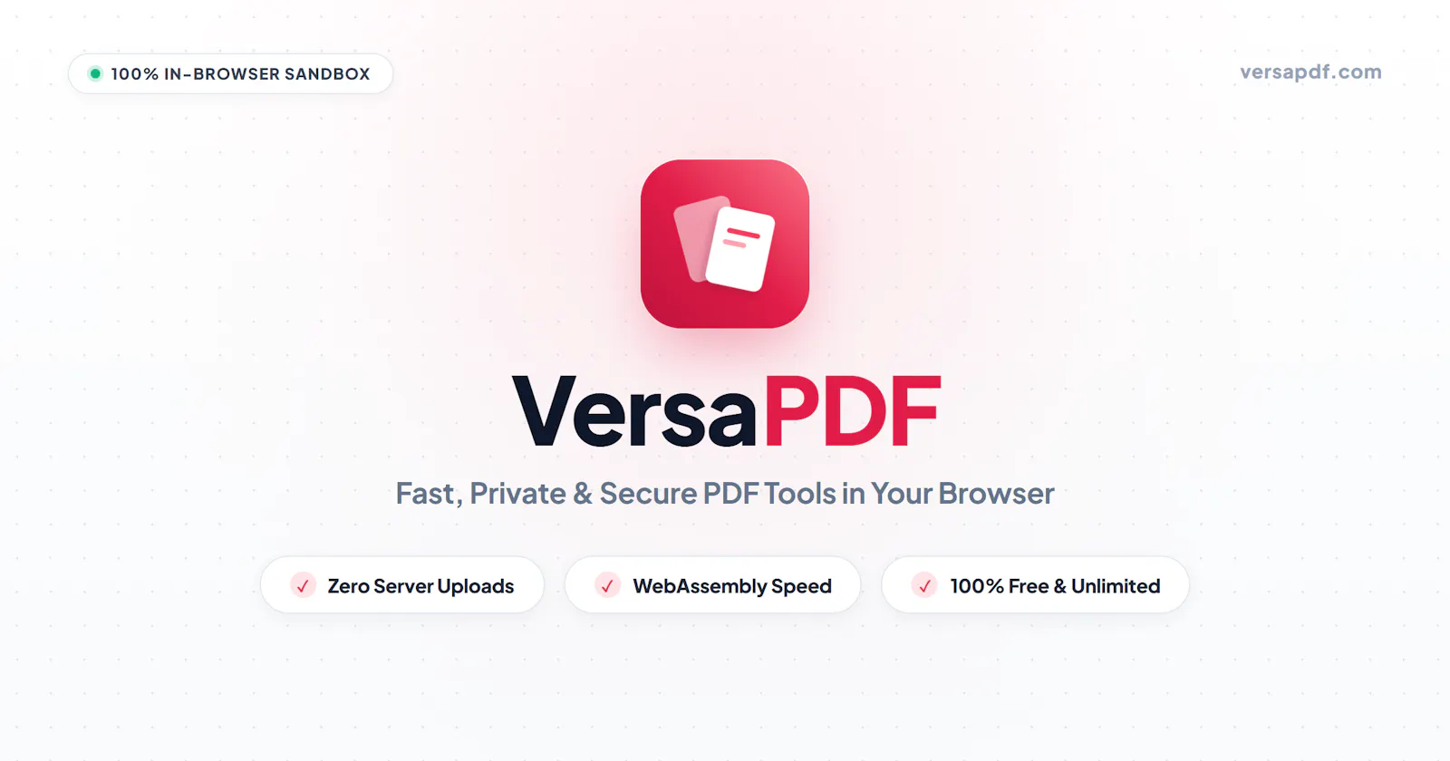 VersaPDF screenshot 1