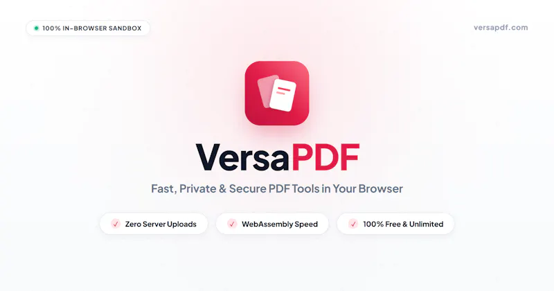 VersaPDF screenshot 1