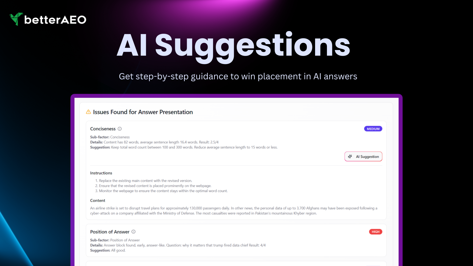 Média Betteraeo - Plateforme de préparation à la recherche AI 4