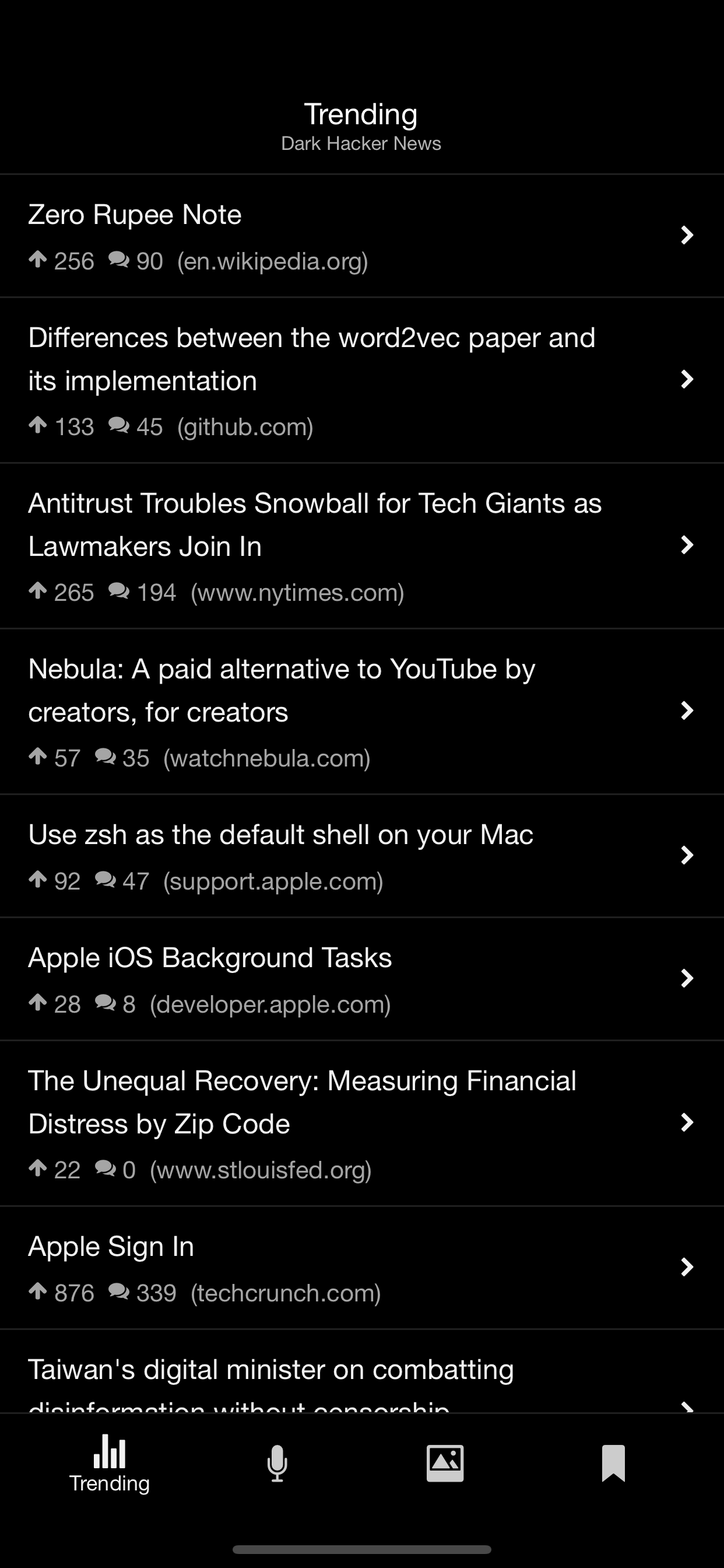 Dark Hacker News gallery image