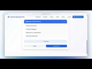 Course Generator Pro gallery image