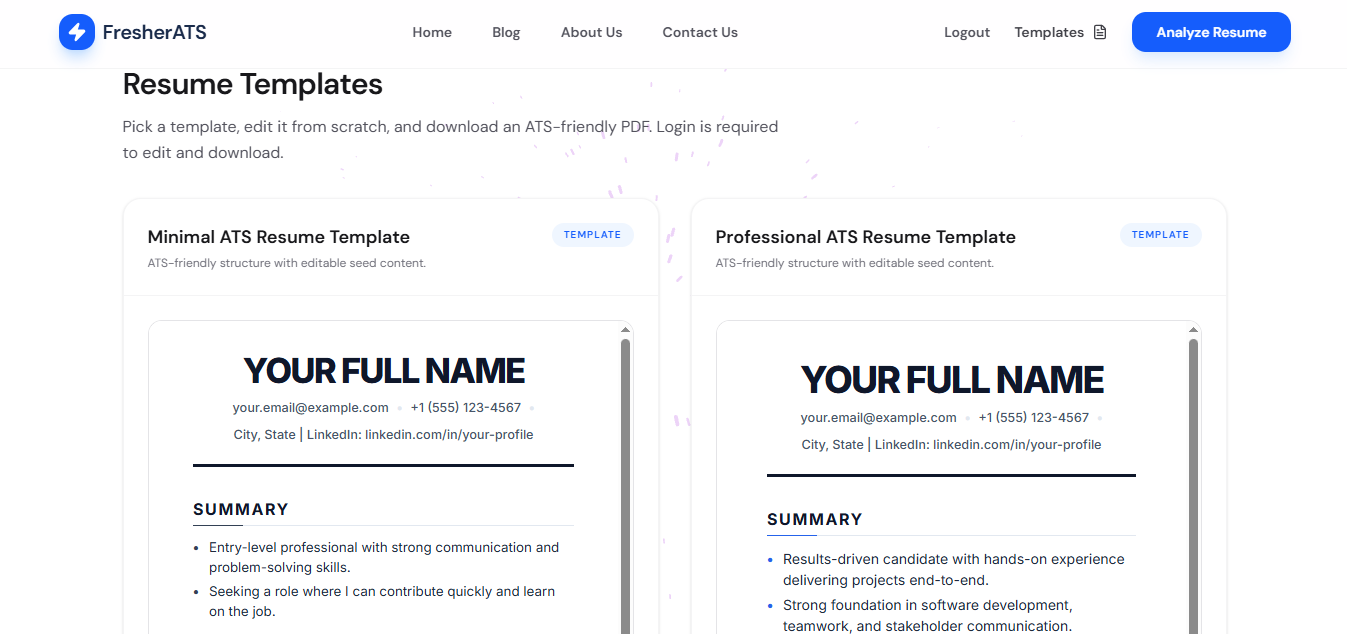 FresherATS gallery image