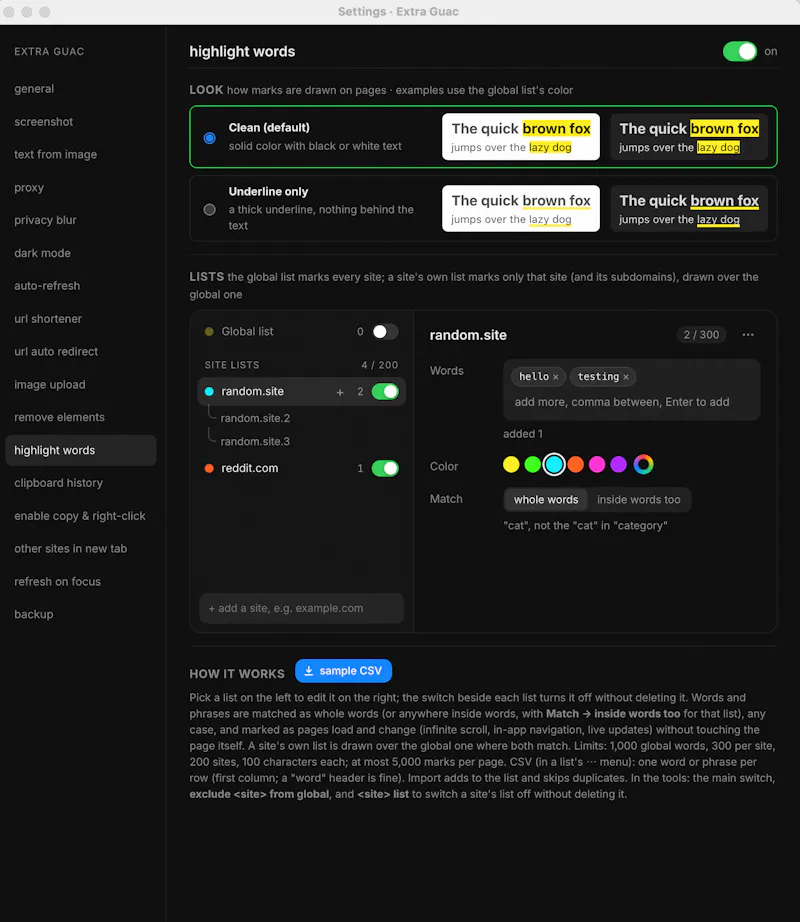 Extra Guac screenshot 9