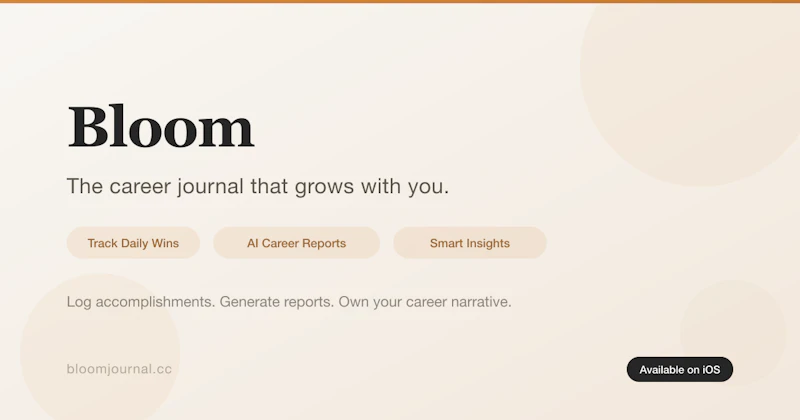 Bloom screenshot 2