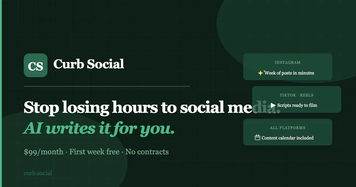 Curb Social 截图