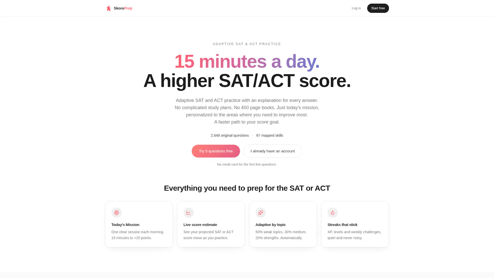SkoraPrep screenshot 1