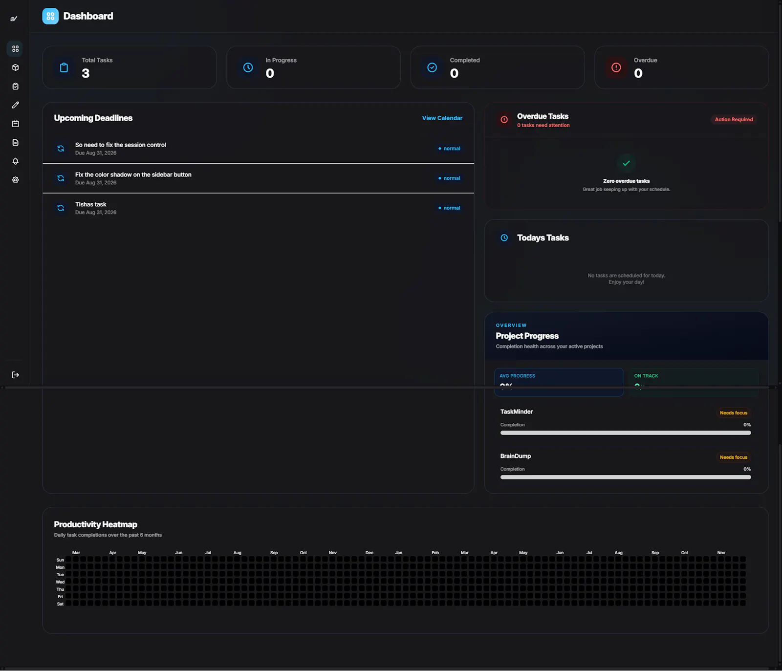 TaskMinder screenshot 2