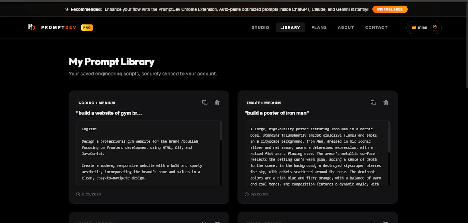 PromptDev screenshot 4
