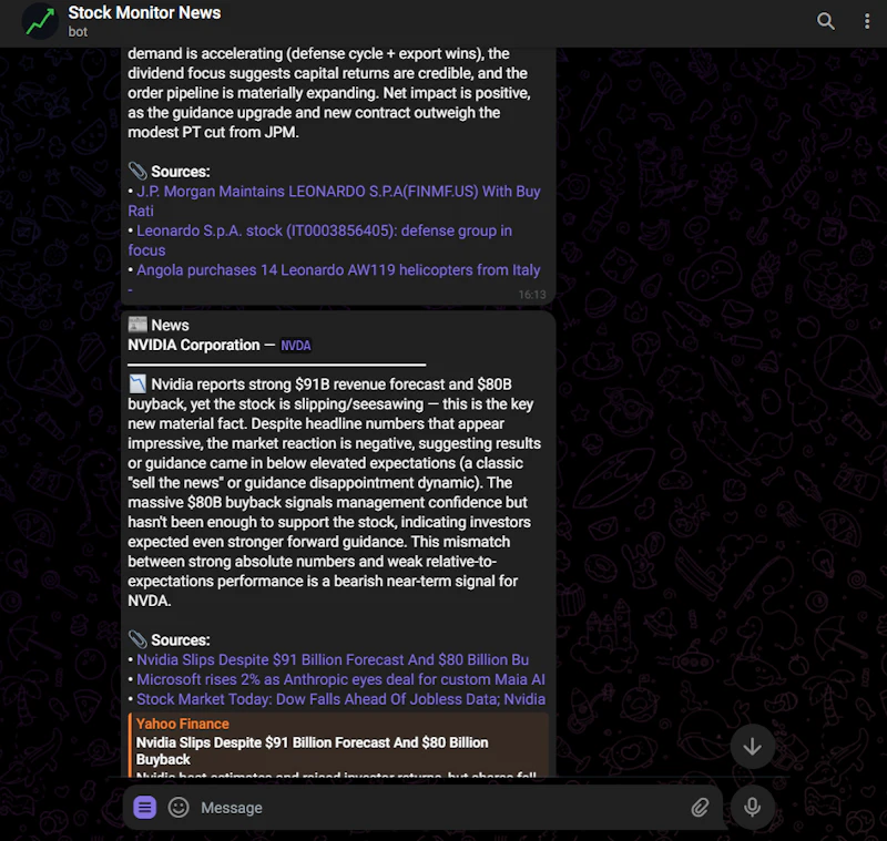 Stock Monitor screenshot 3