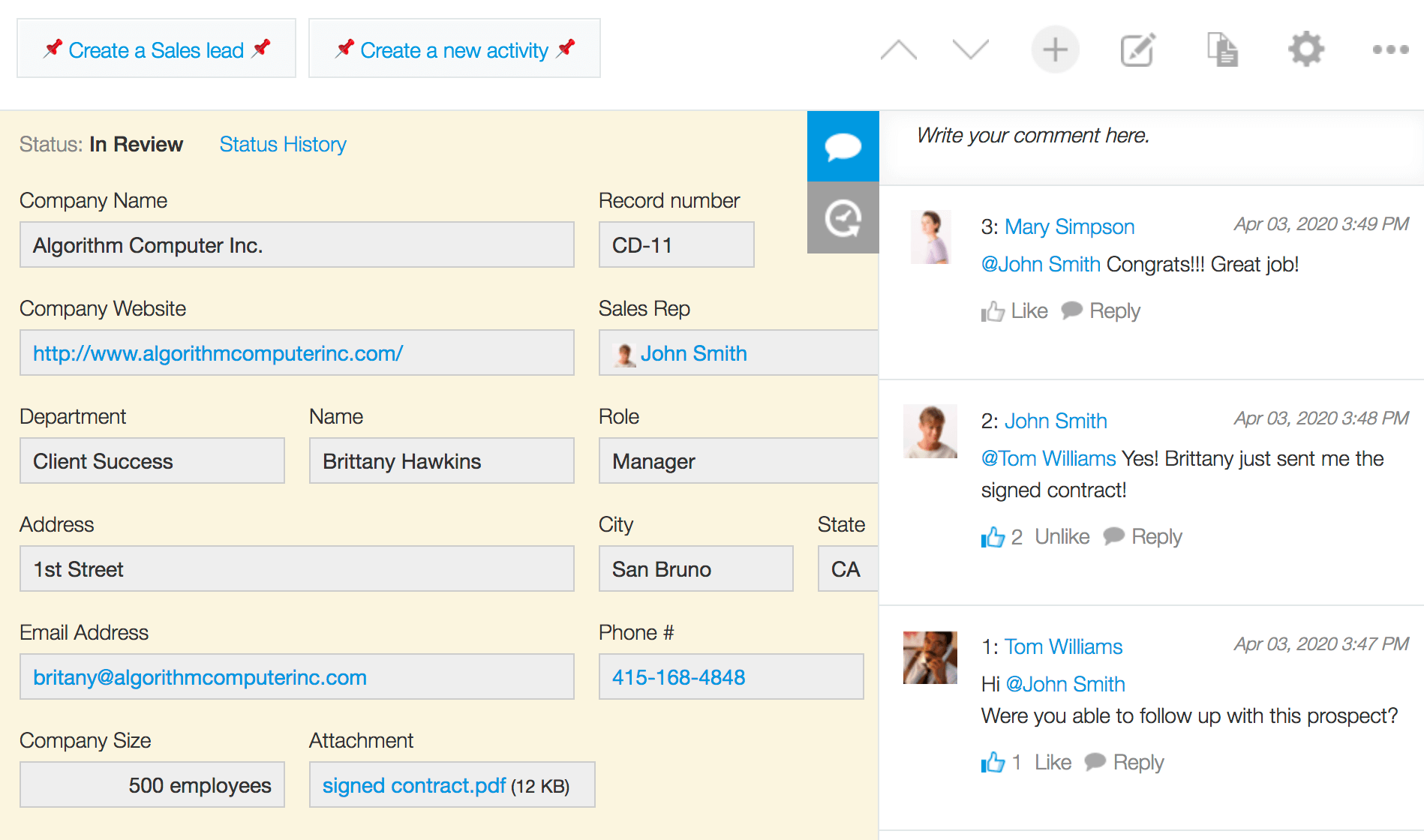 Kintone gallery image