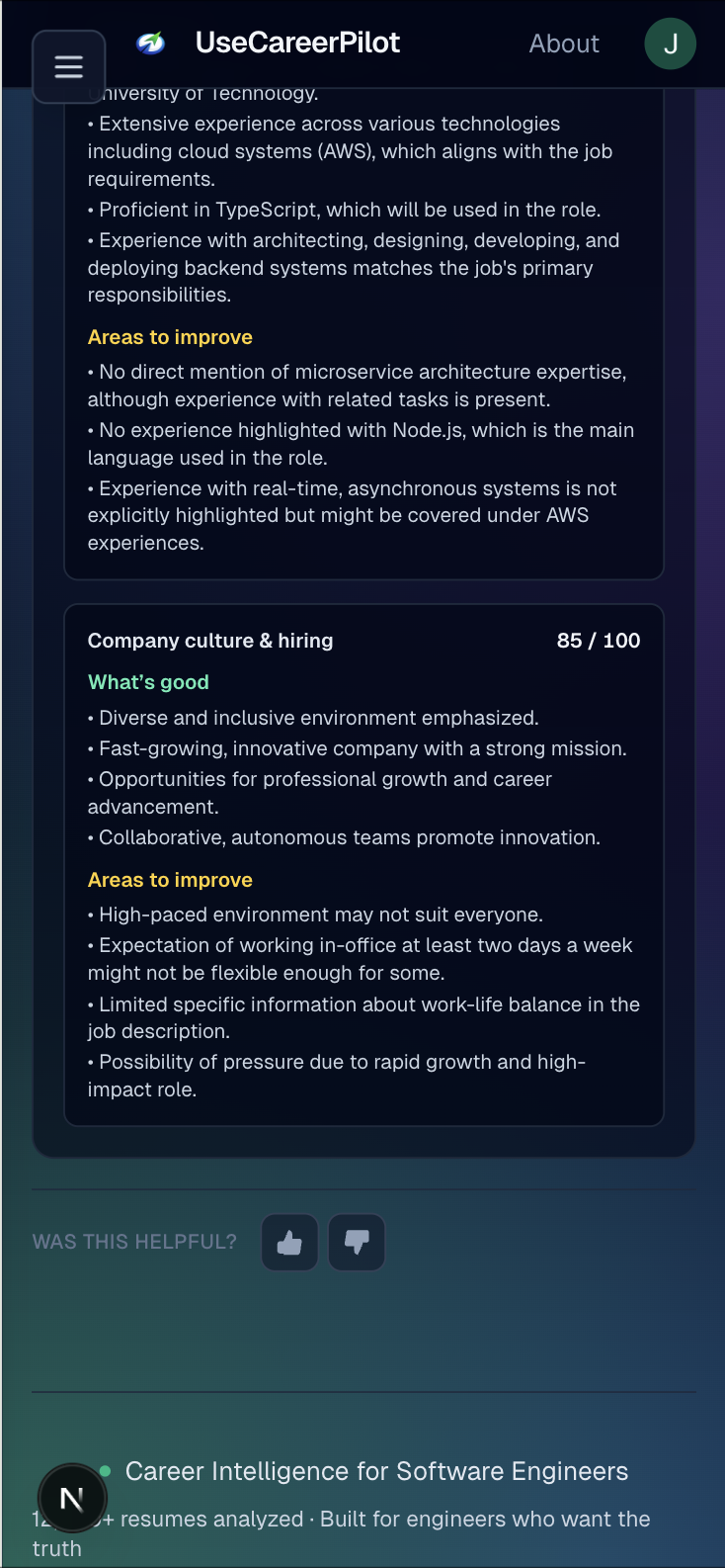 UseCareerPilot gallery image