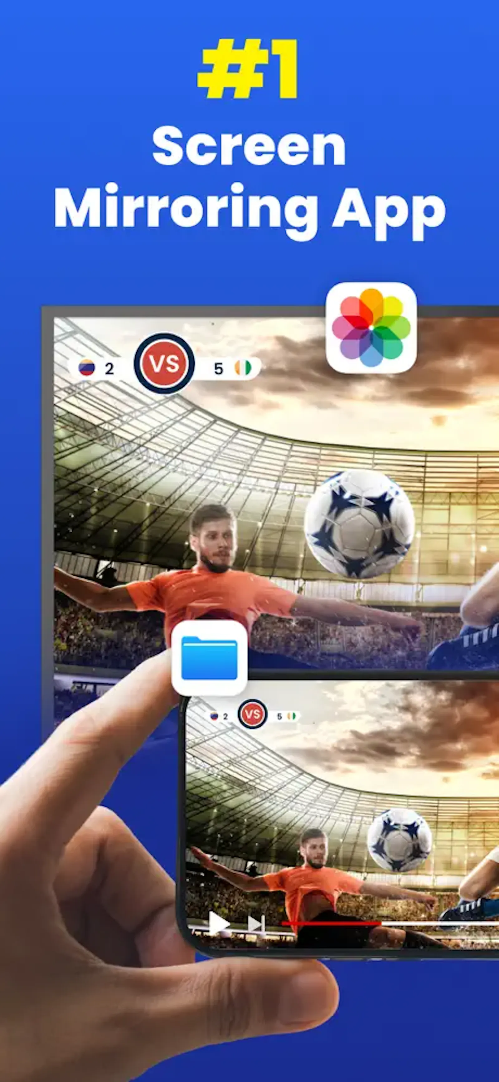 Screen Mirroring – Smart TV Cast App screenshot 1