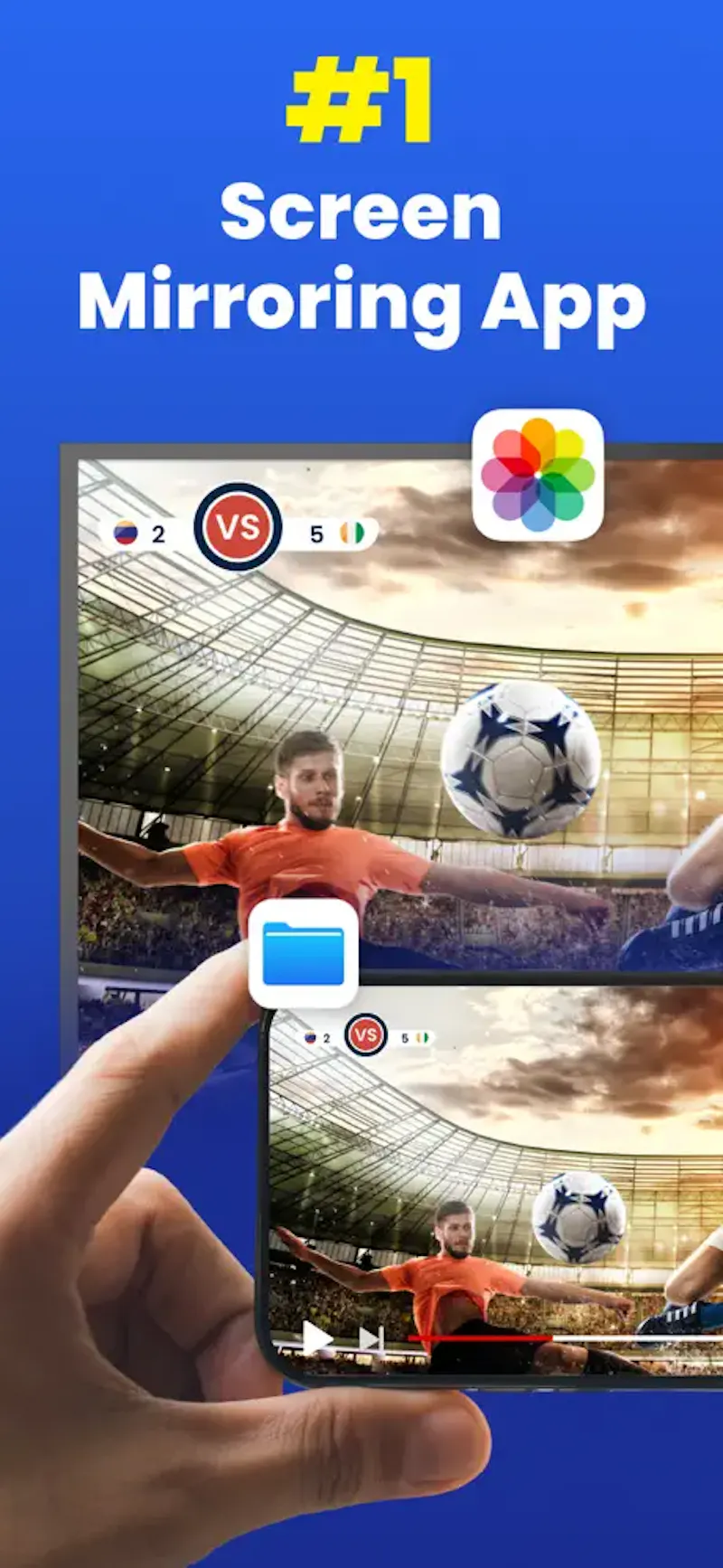 Screen Mirroring – Smart TV Cast App screenshot 1