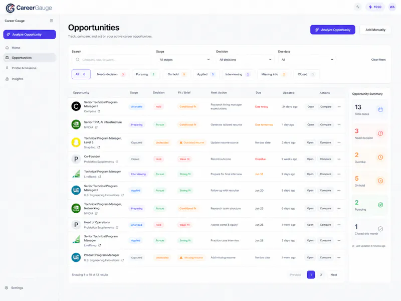 CareerGauge screenshot 3