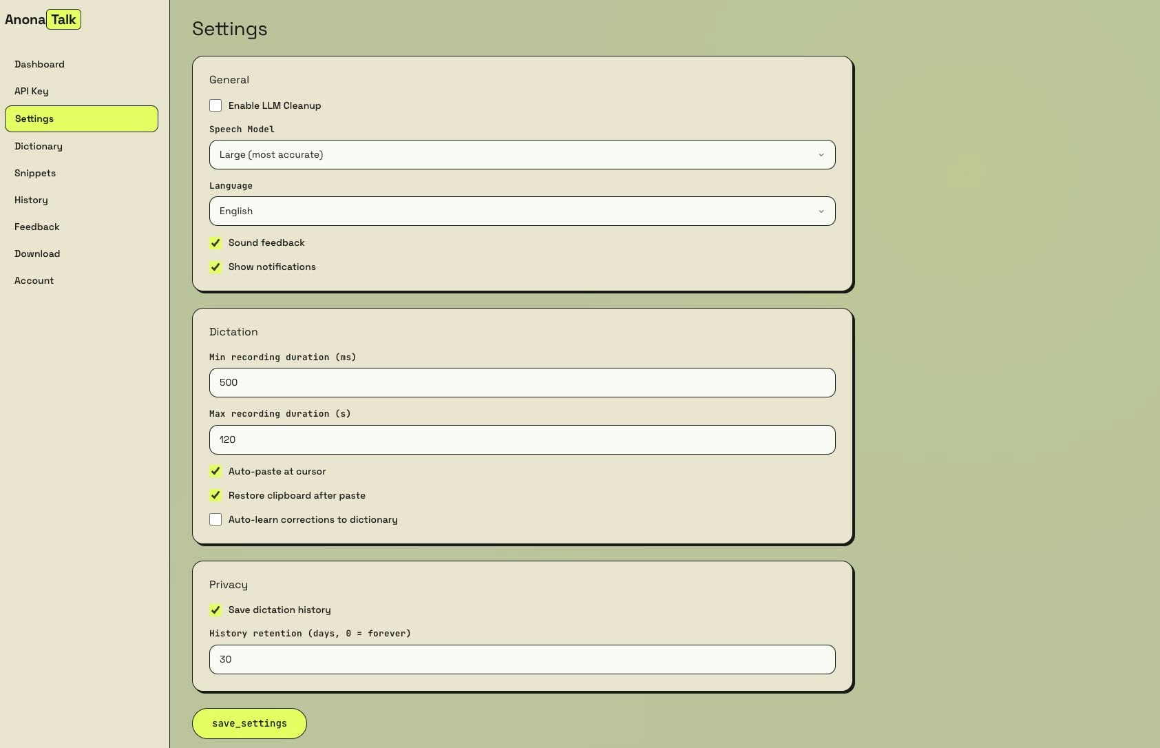 AnonaTalk gallery image