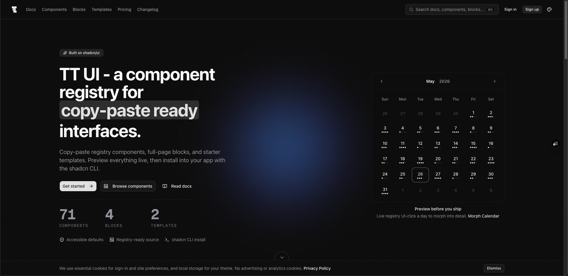 TT UI gallery image