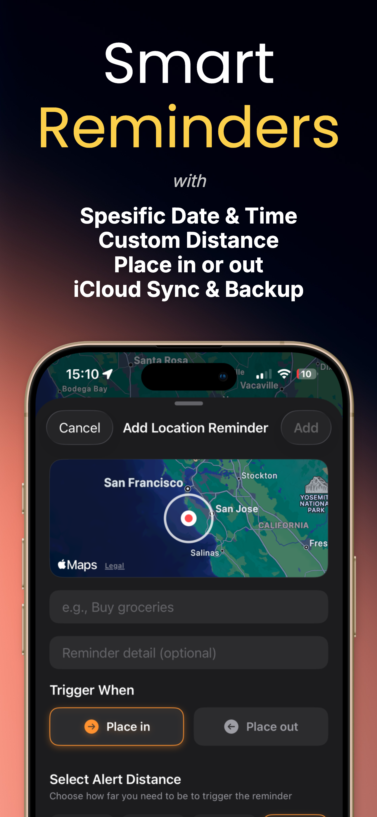 OnTheGo: Location Reminder