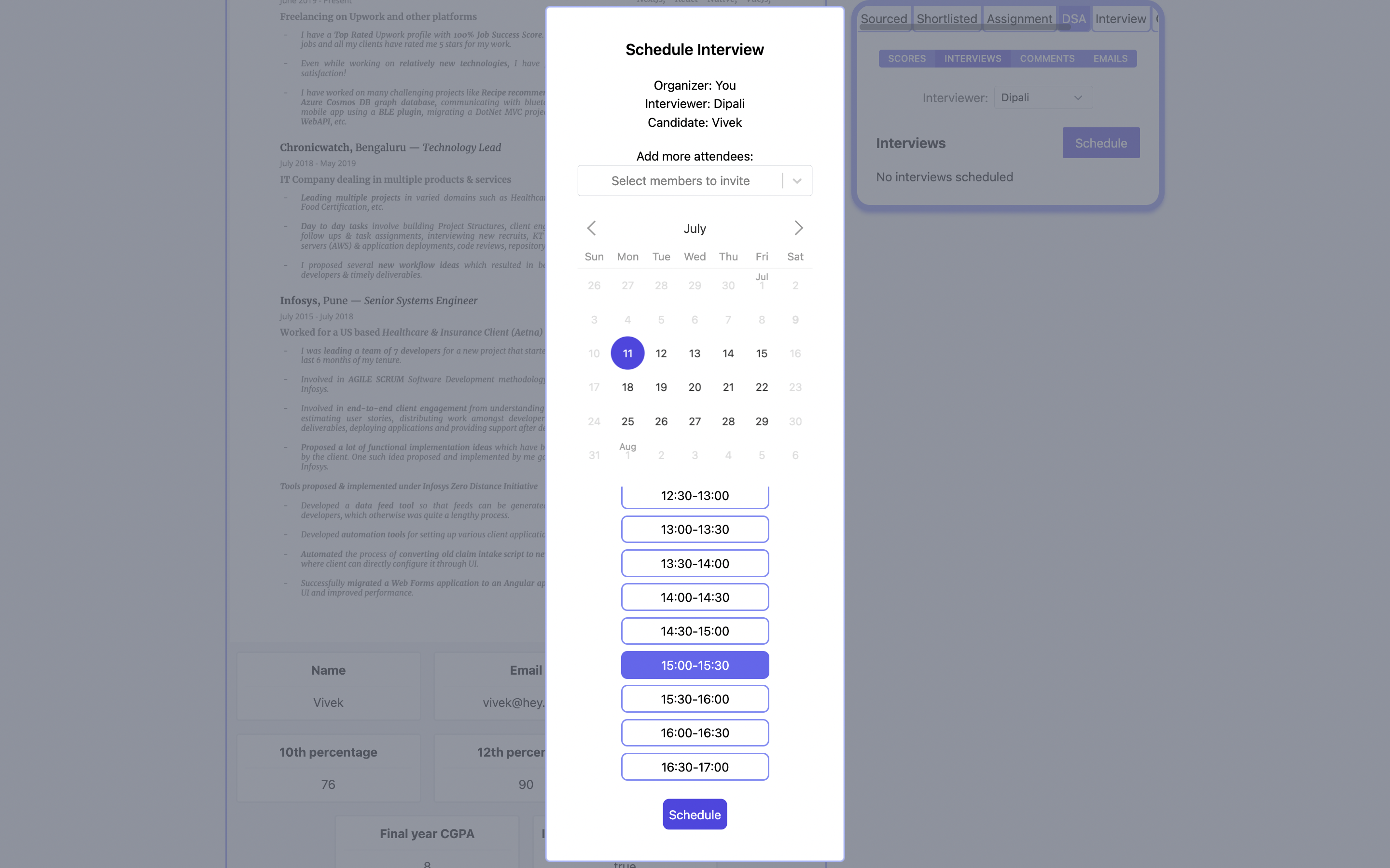hire.win - करियर पेज के साथ किट का साक्षात्कार मीडिया 6