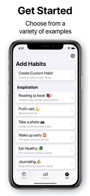 Leap Habit Tracker for iPhone gallery image
