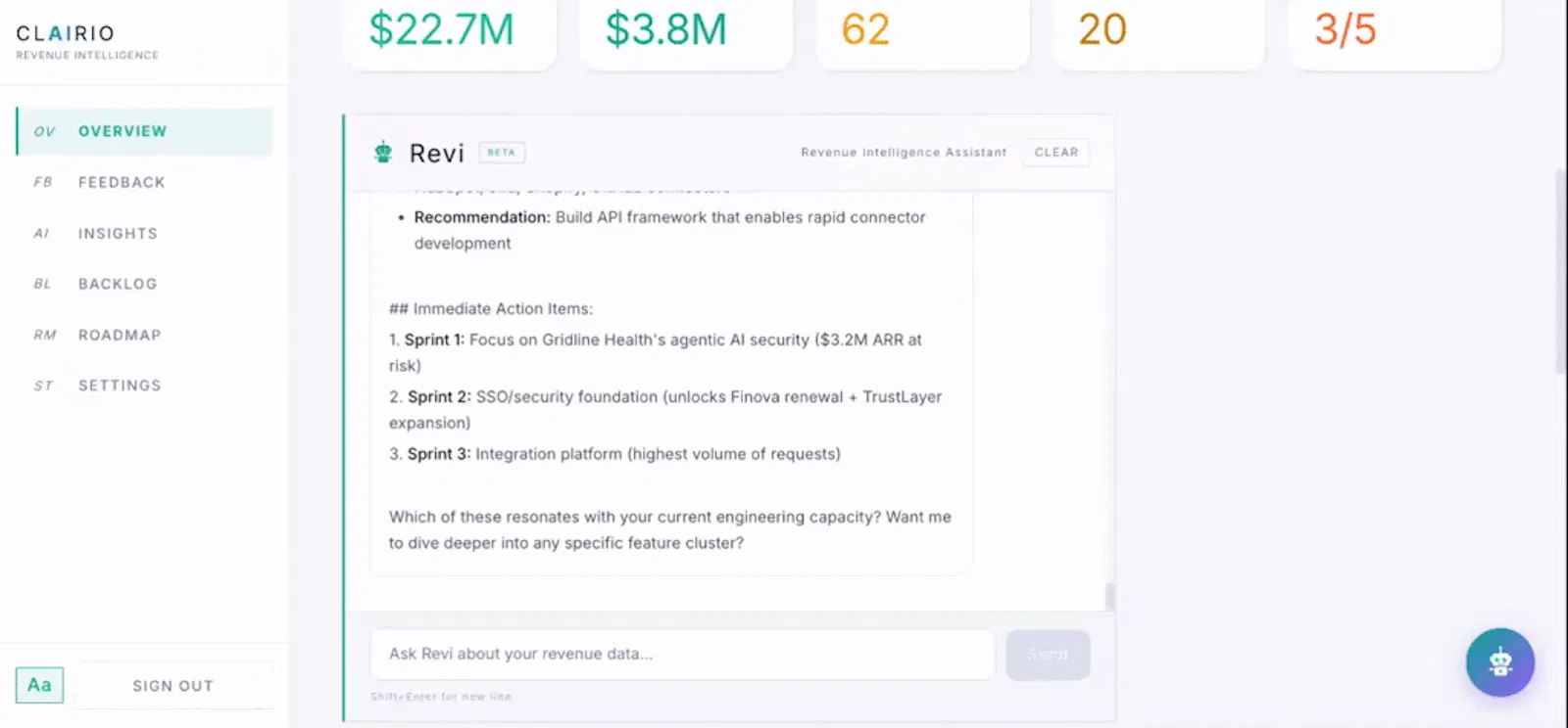 Northstar — Revenue Intelligence Agents screenshot 1 (video preview)