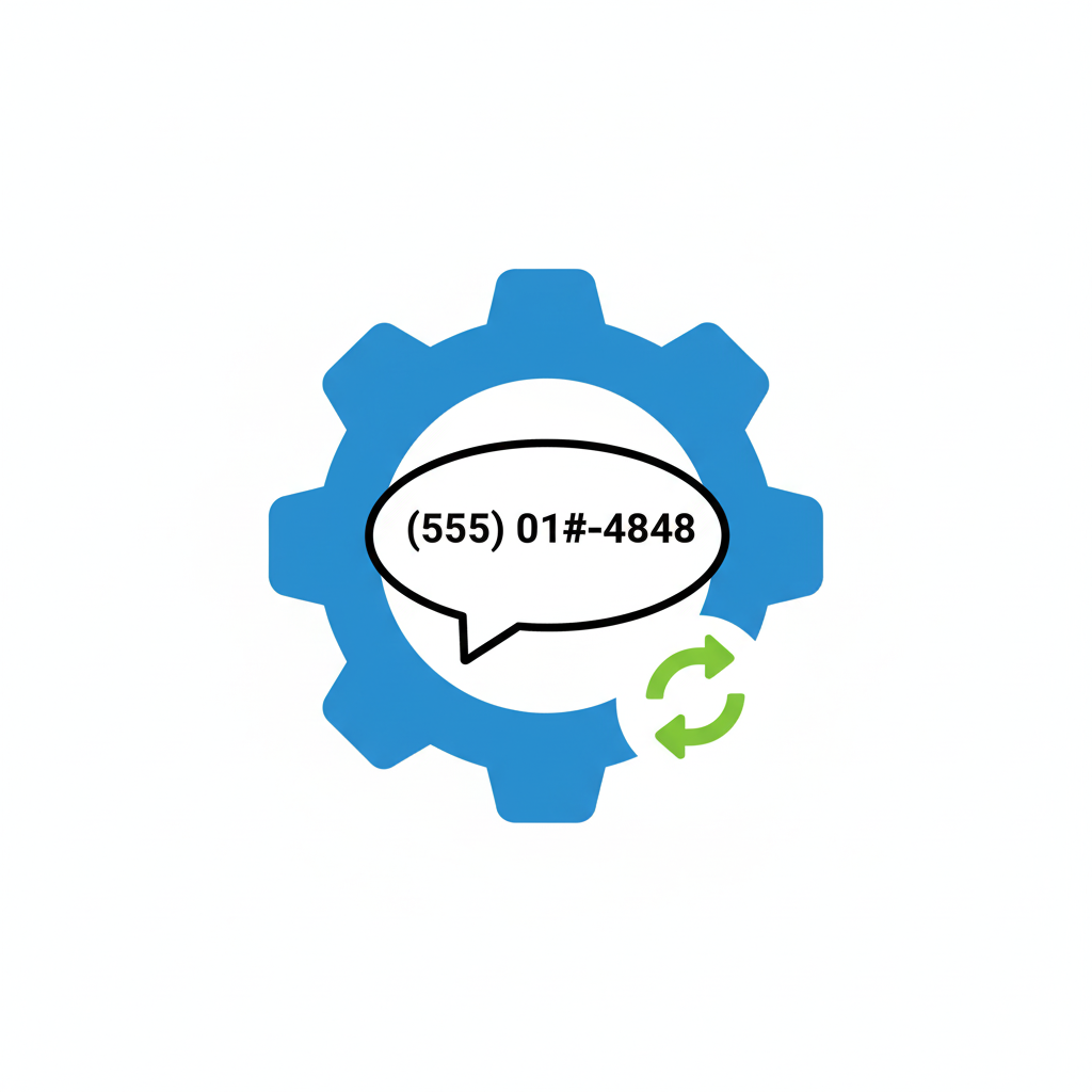 Random Phone Number Generator Online - Product Hunt launch logo and brand identity