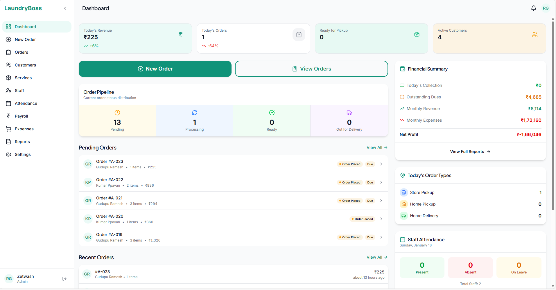 LaundryBill - Screenshot 4 showing product features and functionality