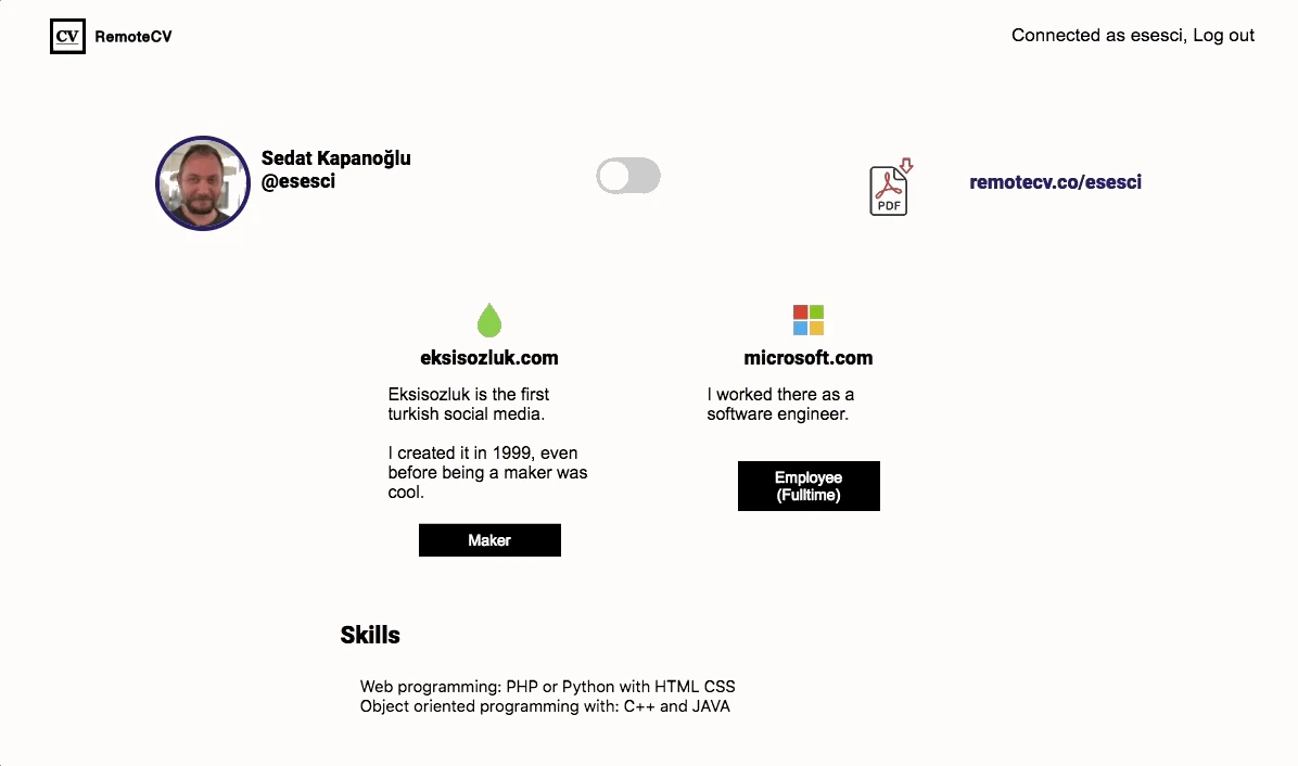 RemoteCV Image