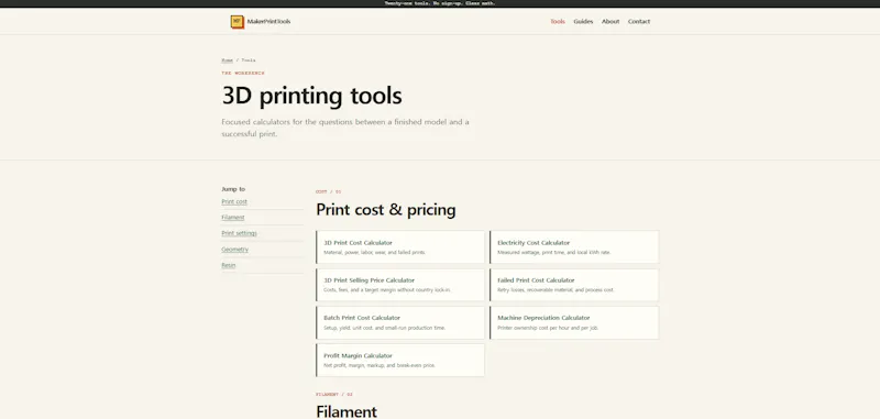 MakerPrintTools screenshot 2