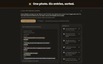 xotes, your modern commonplace book gallery image