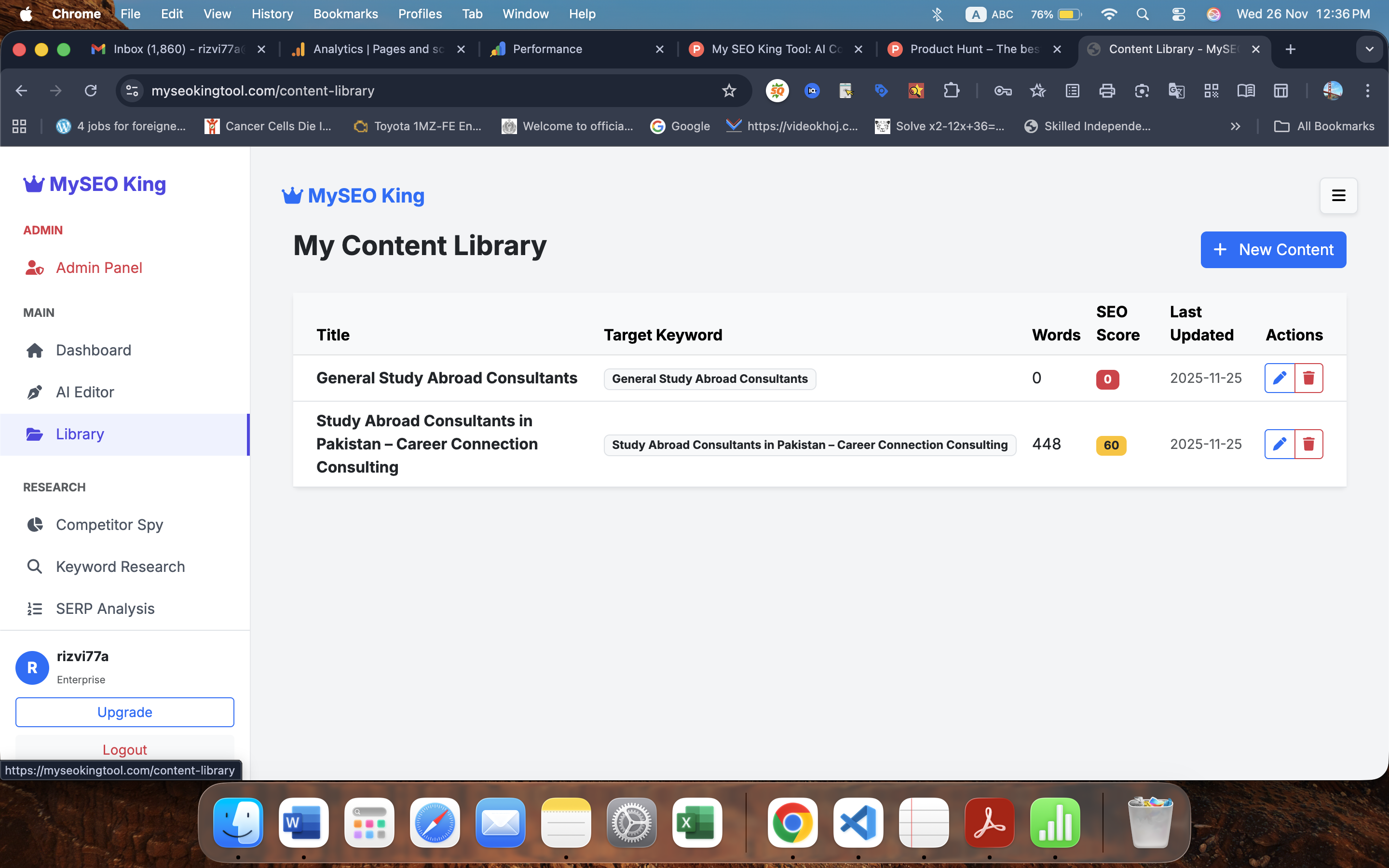 My SEO King Tool gallery image