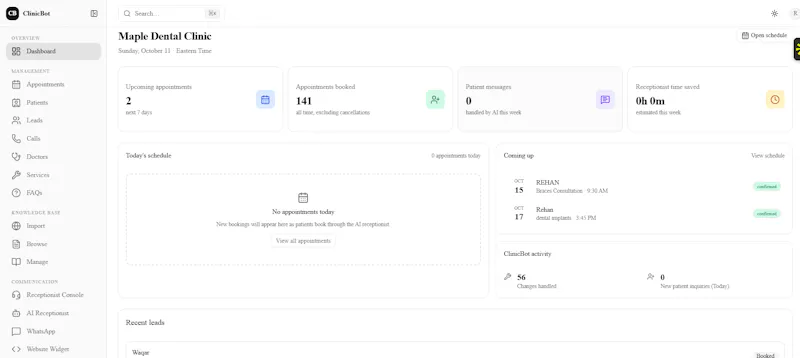 ClinicBot screenshot 3