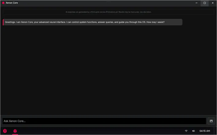 XenonOS gallery image