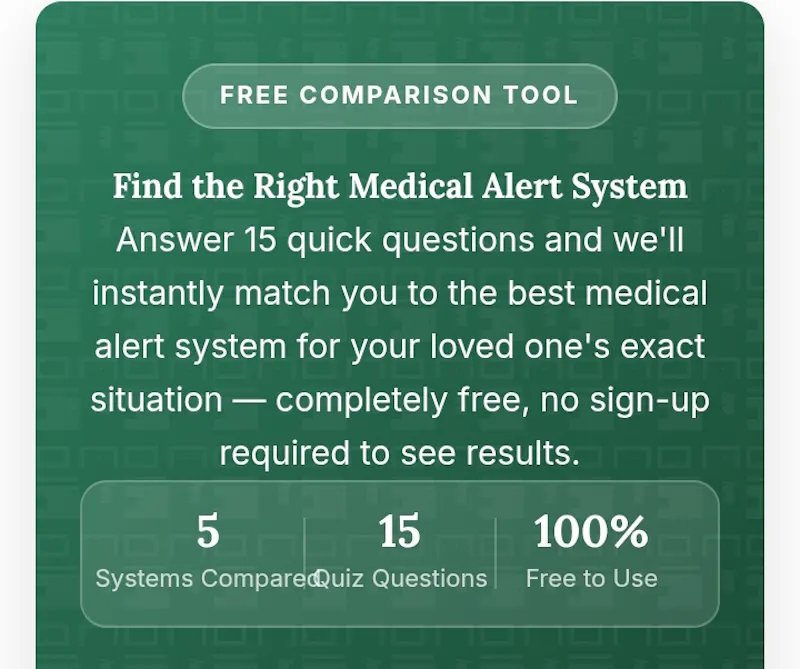 Medical Alert System Comparison Tool screenshot 3