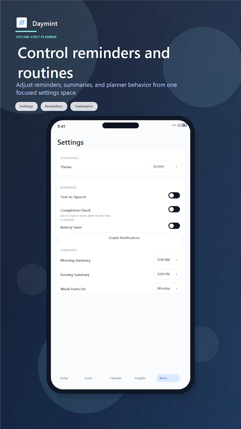 Daymint screenshot 6